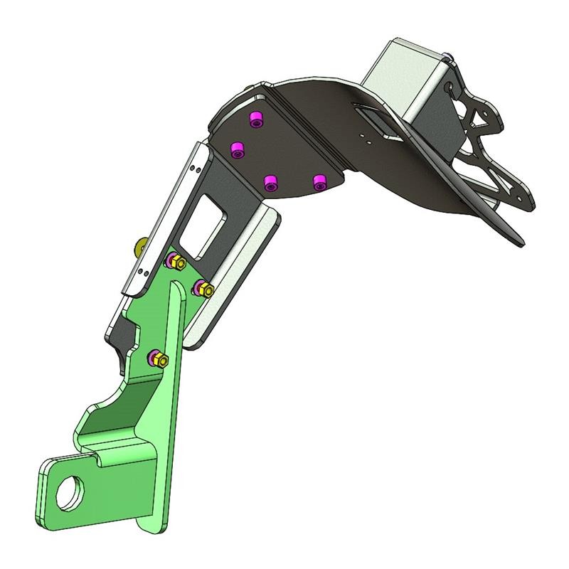 Support de plaque ras de roue Yamaha MT10